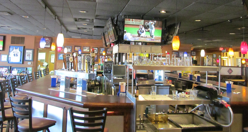 TVs Mounted over Bar